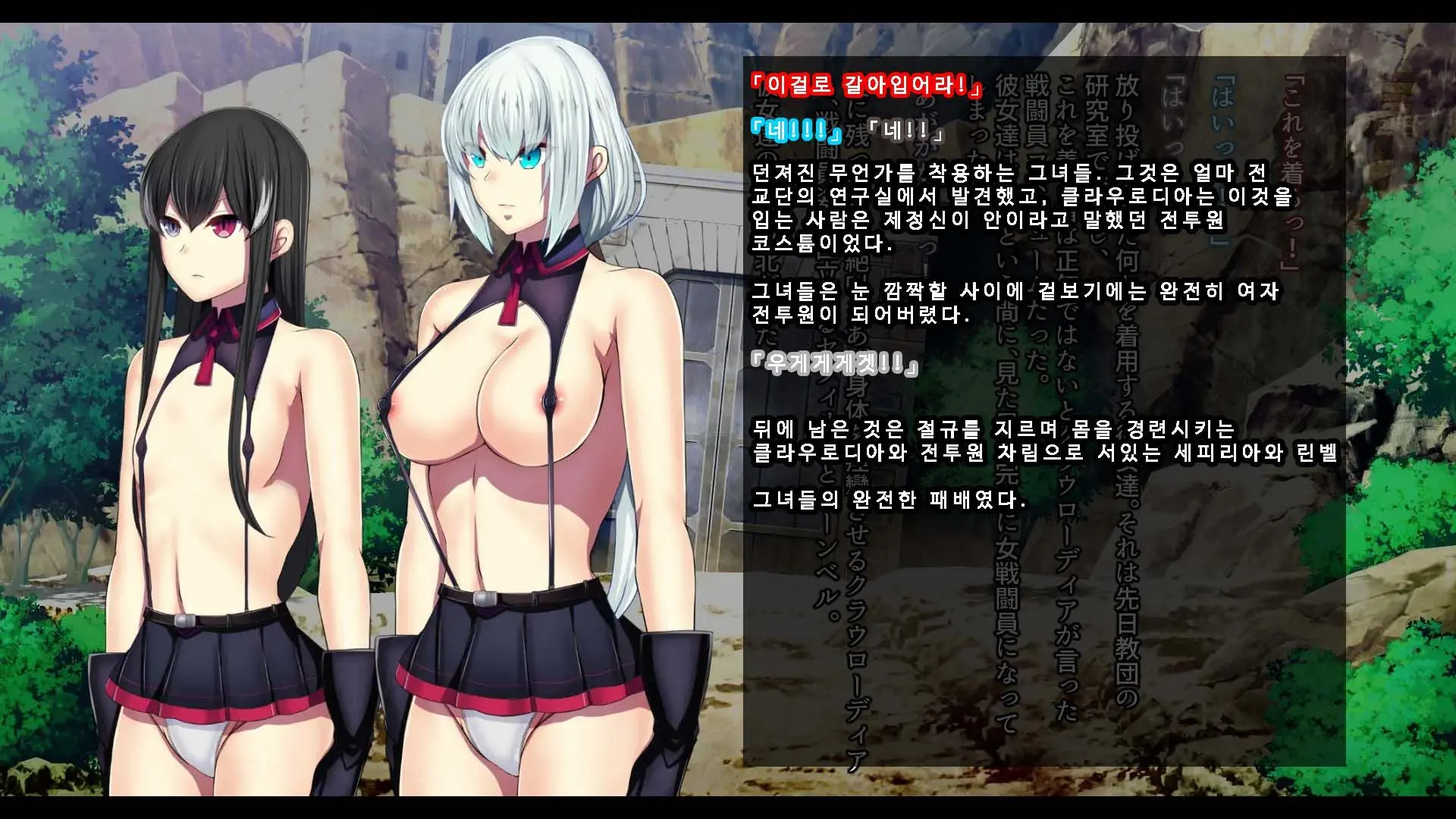 Senhime Bad Ending 3 -Cool Heroine Buzama Haiboku CG Shuu-